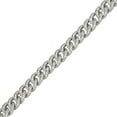 thumbnail image 2 of .925 Silver 8MM CZ Bling Bling Rhodium Cuban Links Chain, 2 of 2