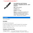 thumbnail image 2 of Front Right Strut and Coil Spring Assembly - Compatible with 2015 - 2019 Honda Fit 2016 2017 2018, 2 of 2