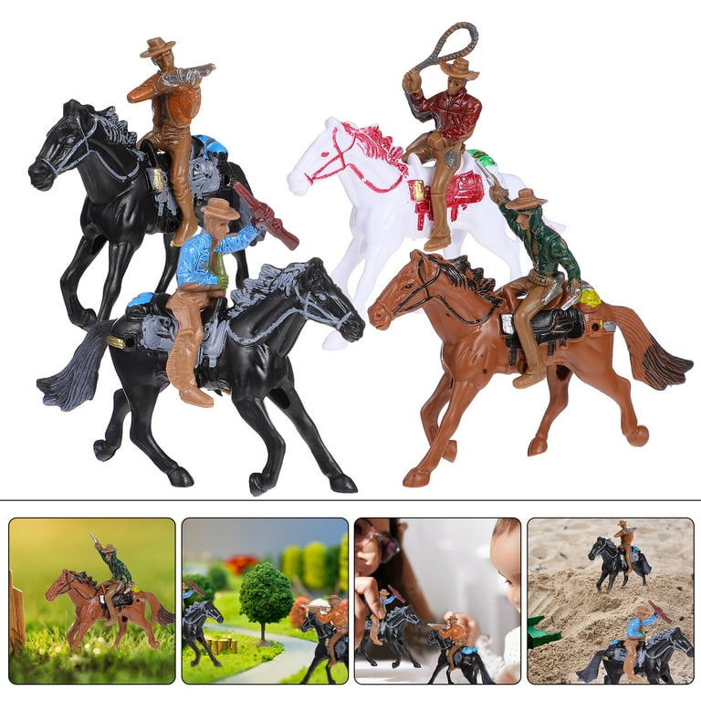 Cowboy and cheap indian action figures