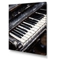 thumbnail image 2 of Designart "Serenity In Black And White Piano Keys IV" Music Canvas Prints, 2 of 7