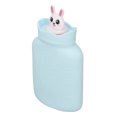thumbnail image 3 of Hot Water Bottle, Microwave Heating Compact Hot Water Bag Multifunctional Silicone Adorable  For Cold Weather Pink,Light Blue, 3 of 8