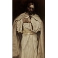 thumbnail image 2 of Tissot, James Jacques 15x24 White Modern Wood Framed Museum Art Print Titled - Our Lord, Jesus Christ, 2 of 4