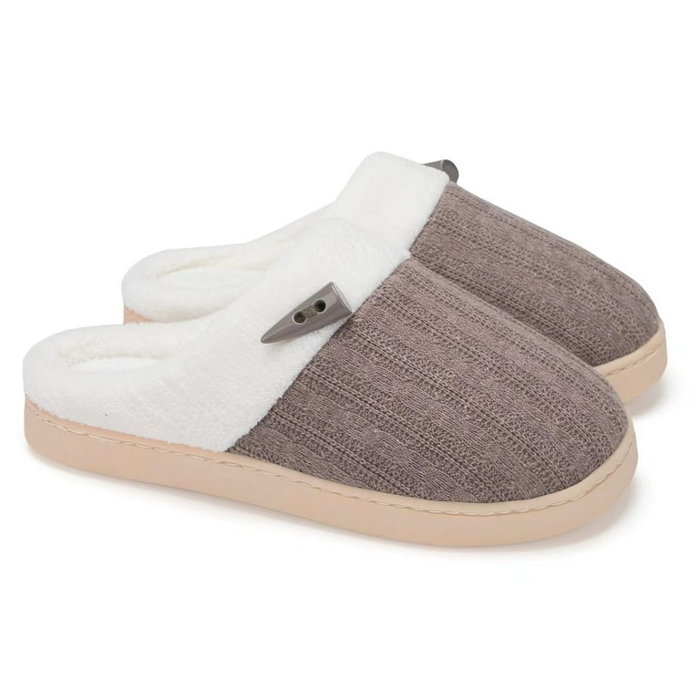 NineCiFun House Slippers for Women on Memory Foam Indoor Outdoor