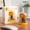 NO.94, variant on HUIQIBAO MOC Four season Mini Tree House with Display Box Model Micro Building Block Diamond Brick Toy for Children Desk Decor.