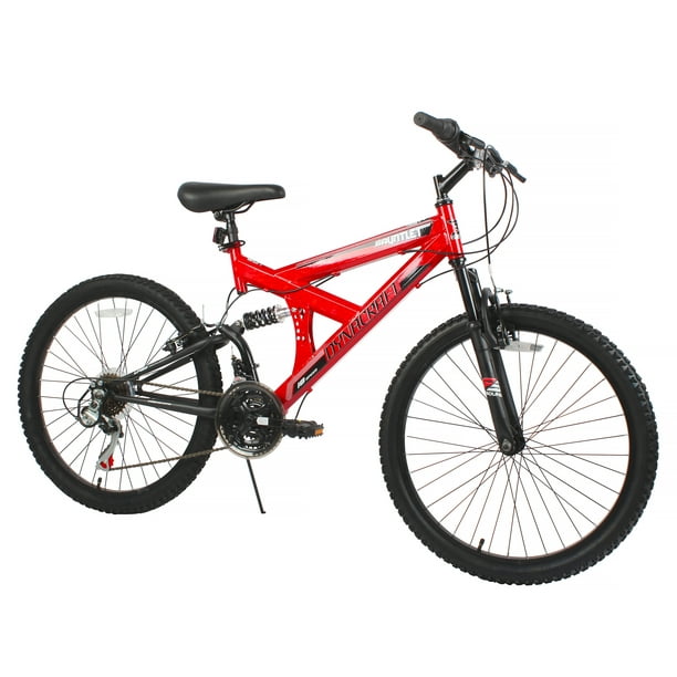 analyseren Noordoosten Een hekel hebben aan Dynacraft 24" Gauntlet Mountain Bike, Red - Walmart.com