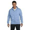 thumbnail image 2 of Hanes Men's and Big Men's Ecosmart Fleece Full Zip Hooded Jacket, up to Size 3XL, 2 of 2