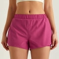thumbnail image 6 of jiaxiM Athletic Shorts for Women High Waist Workout Shorts Side Pleated Breathable Quick Drying Running Shorts with Pockets, 6 of 7