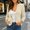 Beige, variant on Women's Blazer Business Casual Lightweight Suit - Long Sleeve Lapel Button Slim Fit Work Office Blazer Jacket with Pockets