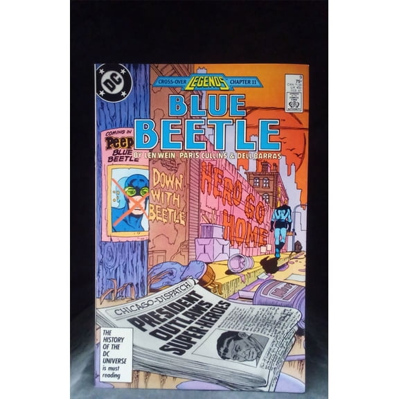Pre-Owned Blue Beetle #9 1987 DC Comics Comic Book