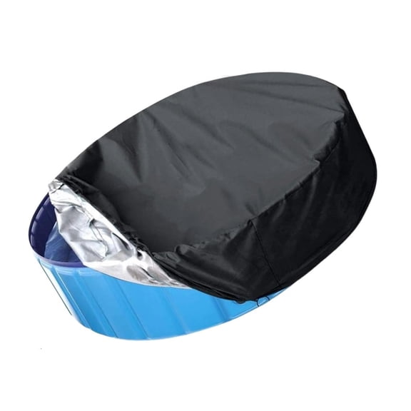 hejhncii Heavy Duty 4FT Round Pool Cover Heavy Duty Waterproof Round Pool Cover