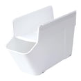thumbnail image 1 of Carro con ruedas debajo del escritorio, práctico soporte para bolso de mano para estación de trabajo móvil y versátil. Blanco, 1 of 7