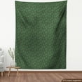 thumbnail image 4 of Ambesonne Botanical Fabric by the Yard Upholstery, Tropical Woodland Leaves, 1 Yard, Dark Taupe Forest Green, 4 of 5