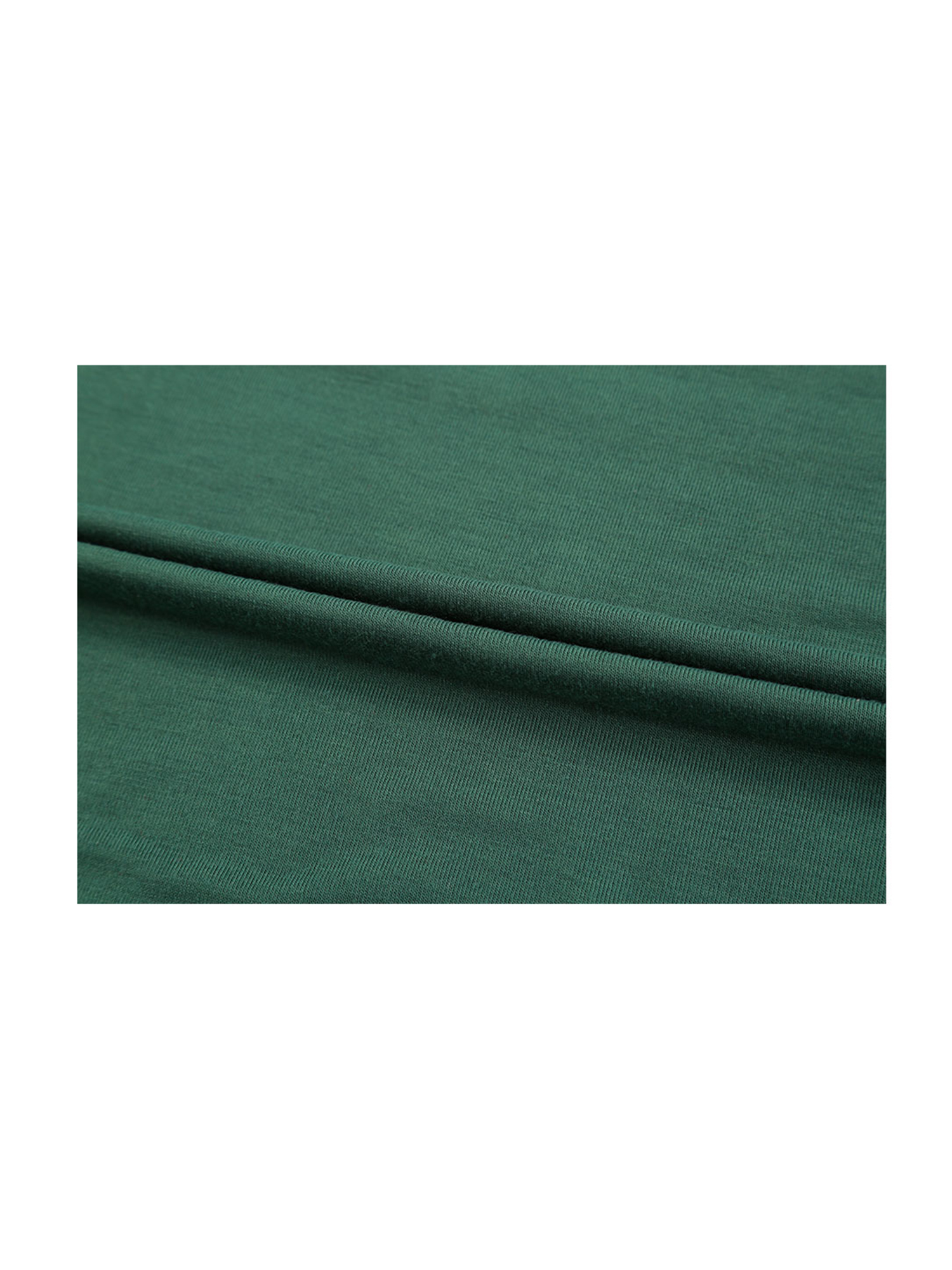 Unique Bargains Men's Pullover Lightweight Long Sleeve Top Turtleneck T-Shirt 50 Dark Green