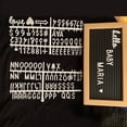 thumbnail image 6 of Wovilon Household Supplies Diy Handmade Plastic Message Board Wooden Letter Board Coffee Shop Menu Display, 6 of 9