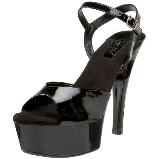 CC 26s High Heels Pump 85 Burgundy Black Patent Leather 627004
