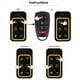 thumbnail image 4 of 5X Control Remoto de Puerta de Garaje Multifrecuencia de 8 Canales 270-868 MHZ Control Remoto de Copia Identificación Automática de Frecuencia Amarillo, 4 of 4