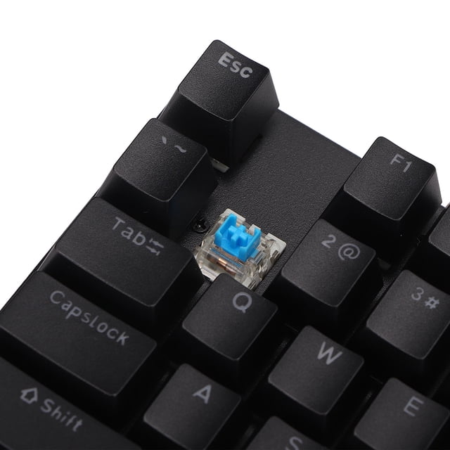 Teclado mecánico Blue Switch, teclado mecánico de 104 teclas Teclado mecánico para juegos Blue Switch Teclado mecánico RGB Estética elegante