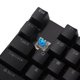 thumbnail image 2 of Teclado mecánico, teclado mecánico de 104 teclas, interruptor azul, teclado mecánico, interruptor azul, teclado mecánico para juegos, eficiencia óptima, 2 of 9