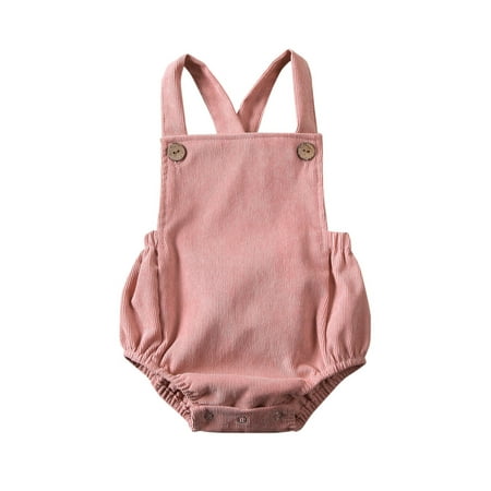 

Ma&Baby Newborn Infant Baby Boy Girl Clothes Corduroy Romper Jumpsuit Playsuit Overall
