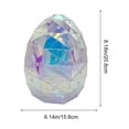 thumbnail image 3 of Led Illuminated Easter Egg Craft With Diamond-Like Reflective Surface, Usb-Powered Colorful Light For Party Shop Window Holiday Decor, 3 of 6