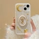 thumbnail image 1 of Funda de teléfono de lámina dorada con estatua de arte estético para iPhone 14, 13, 12, 11 Pro, XS, Max, X, XR, 7, 8 Plus Fivean unisex, 1 of 2