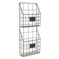 thumbnail image 2 of Benzara HRT-17723 23.75 x 3.75 x 10 in. Metal Wall Rack, White, 2 of 2