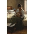 thumbnail image 2 of Elin Danielson-Gambogi 16x24 Gold Ornate Framed and Double Matted Museum Art Print Titled - Mother (1893), 2 of 4