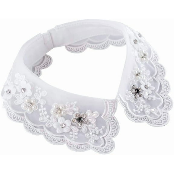 Zhengup Casual Decorative False Shirt Collar Sweater Dress Collar Choker Blouse Collar (Collar Style 8)