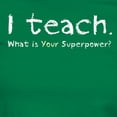 thumbnail image 3 of CafePress - I Teach. What Is Your Superpower? T Shirt - Women's Traditional Fit Dark T-Shirt, 3 of 4