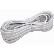 RCA CTP210WHR Modular Line Cord 7 ft Plastic Sheath White Sheath