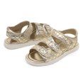thumbnail image 4 of Dream Pairs Kids Girls Boys Summer Open Toe Sandals with Adjustable Strap Buckle Shoes Toddler/Little Kid SDSD2210K GOLD Size 12, 4 of 5