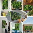 thumbnail image 7 of ODTORY Artificial Hedge Grass Wall Panel: 40" x 20" UV-Anti Faux Boxwood Ivy Greenery Backdrop, Fake Green Plant Fence for Indoor & Outdoor Privacy Screen and Home Decor, 7 of 7