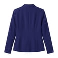 thumbnail image 5 of Achuyrbd Women's Business Casual Blazer Jacket, Notched Lapel One Button Long Sleeve Work Office Blazer with Pockets & Ruched Cuffs, S-2XL ,Dark Blue, 5 of 8