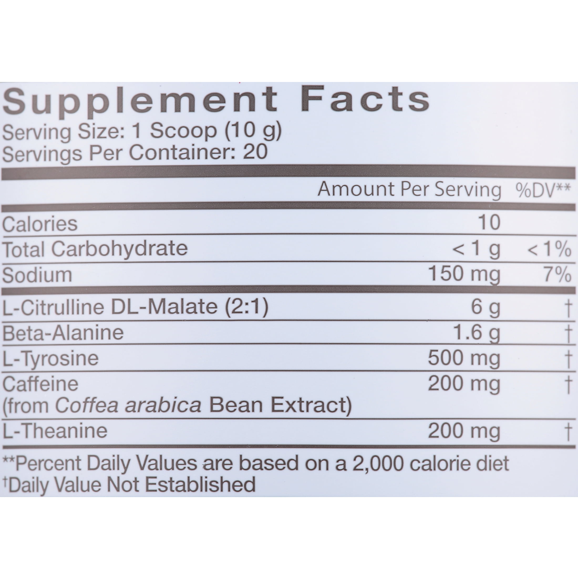 Alani Nu Pre-workout Powder, Cosmic Stardust, 20 Servings, 200mg Caffeine