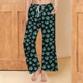 thumbnail image 2 of Ayfxijin Women's Pajama Pants Home Print Pajamas Daily Home Clothes Long Pants, 2 of 6