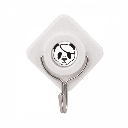 

Face Panda Ruthless Blindfold Adhesive Wall Hooks Hanging Self Sticky
