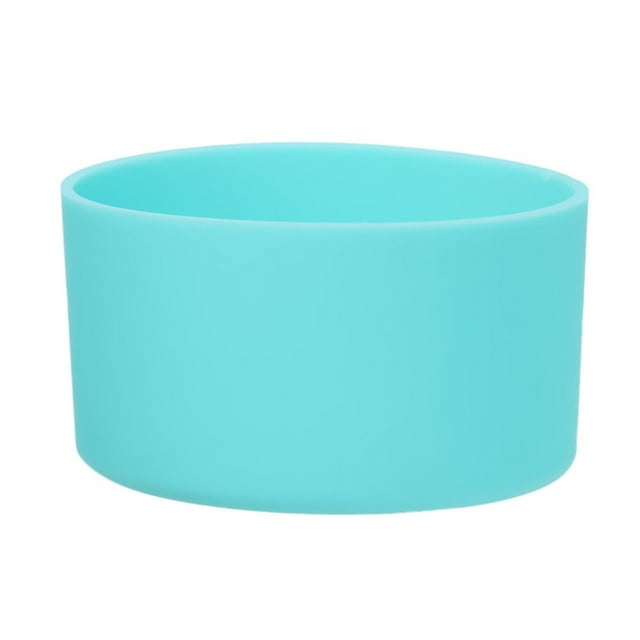 Elastic Tear-resistant Bottle Bottom Cover Silicone Practical Vent Hole Bottle Bottom Protector for Home