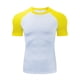 thumbnail image 1 of Ceisia Men's Compression Raglan Sleeve T-Shirt High Elastic Quick Dry Athletic Crew Neck Top Gift, 1 of 5