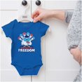 thumbnail image 5 of Tootsie Owl USA Tastes Like Freedom Romper Boys or Girls Infant Baby Brisco Brands 12M, 5 of 6