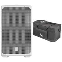 Electro-Voice EVERSE12-W Weatherized Battery-Powered 12" 2-Way Loudspeaker - White with Bag Package