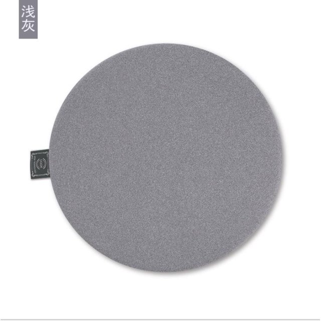 Faithtur Coussin de Chaise Rond Antidérapant en Mousse à Mémoire de Forme pour Tabouret