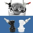 thumbnail image 3 of Gupbes Ball Lock, Adjustable Ball Lock Connector, For Beer Keg Connectors Beer Making, 3 of 8