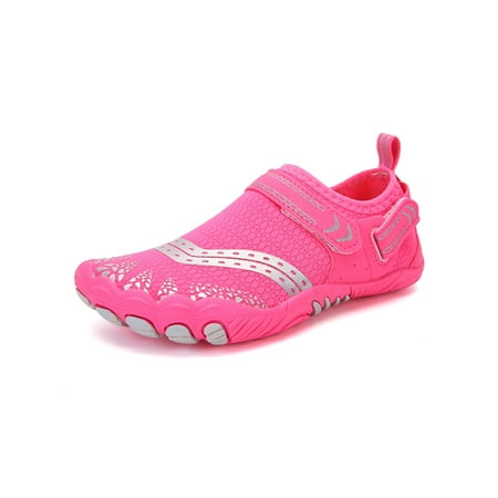 

Harsuny Girls Swim Comfort Wading Shoes Anti-Slip Breathable Round Toe Sneakers Athletics Quick Dry Slip On Flats