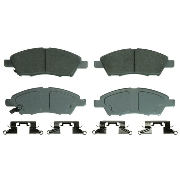 Wagner ThermoQuiet QC1592 Ceramic Disc Brake Pad Set Fits select: 2012-2019 NISSAN VERSA, 2014-2019 NISSAN VERSA NOTE