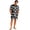 Men, variant on Halloween Pjs, Halloween Couple Matching Pajamas Set, Black White Ghost Star Short Sleeve Loungewear, Crop Top & Shorts Sleepwear, Soft Cozy Holiday Nightwear for Summer & Casual Home Wear, L