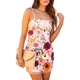 thumbnail image 3 of Vestido sin mangas con tirantes finos para mujer, vestido de verano con bordado de flores 3D y espalda descubierta para cóctel, fiesta, playa y discoteca., 3 of 8