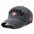 thumbnail image 1 of TINZ Canada Baseball Cap Canada Day Embroidered Maple Leaf Flag Adjustable Hat, 1 of 7