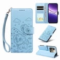 thumbnail image 1 of Funda Cartera GANGXUN con Diseño de Perrito en Relieve para OPPO A5 Pro 4G/5G , Protección 360° con Ranuras y Correa Desmontable, 1 of 6