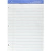 Sparco, SPRW10113HP, 3-Hole Punch Legal/Wide Ruled Pads, 1 Each