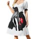 thumbnail image 1 of Afl collingwood Vestido de manga corta Vestido largo de mujer Vestido largo, 1 of 6